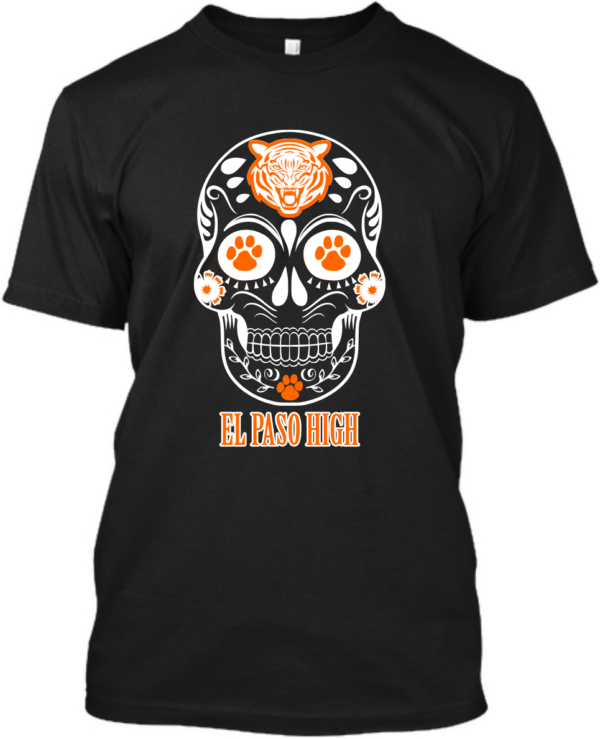El Paso High Sugarskull Black