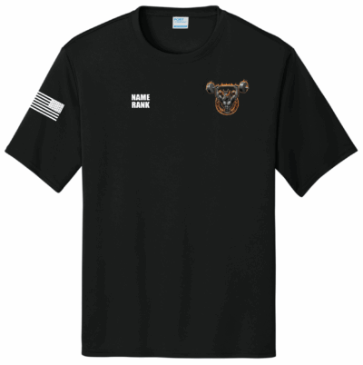 TF Iron Mule Black PT Shirts Dri Fit PC380