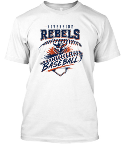 Riverside Middle School White Baseball Dri Fit