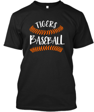 Tigers Baseball Stitch Tee