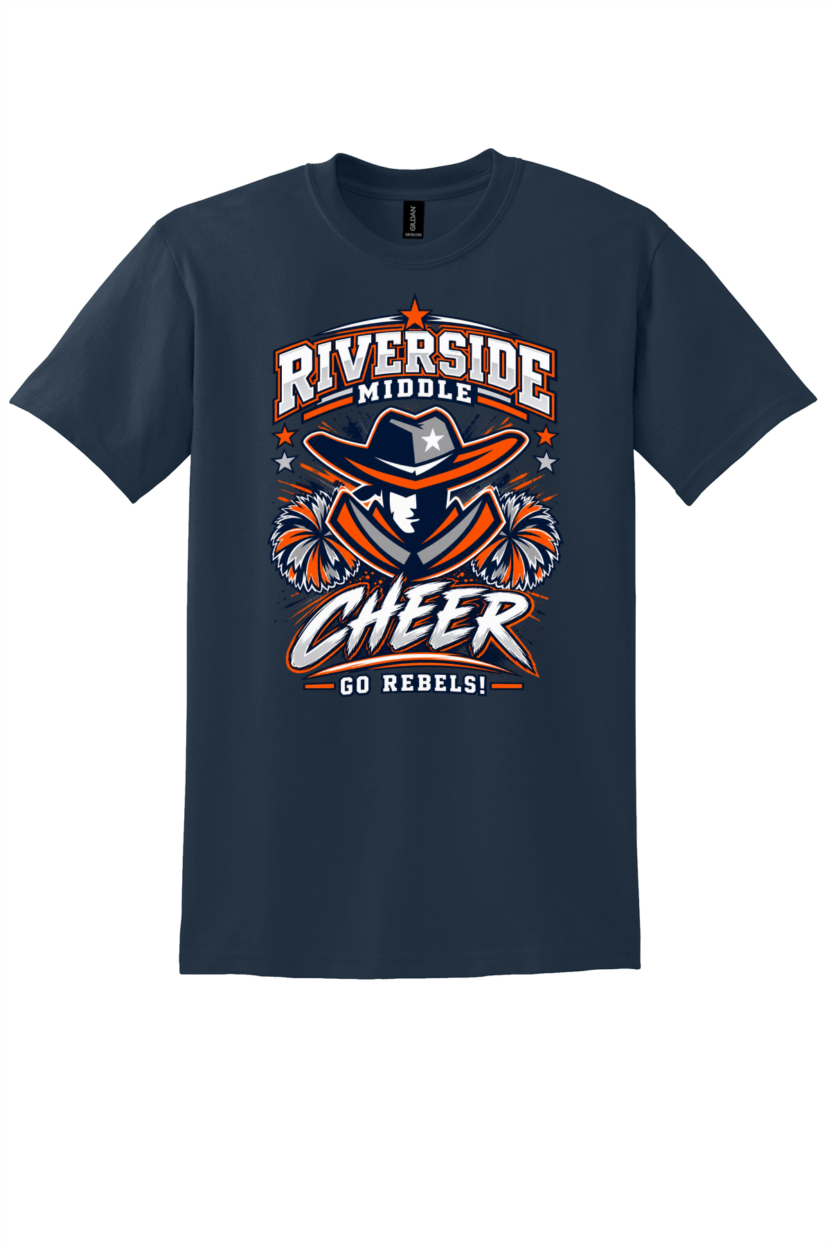 Riverside Middle Cheer 2 50/50 Tee
